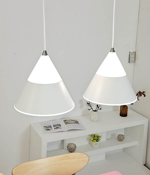 라일스 알파 2등 LED식탁등 식탁펜던트조명 북유럽식탁등 (대/소)