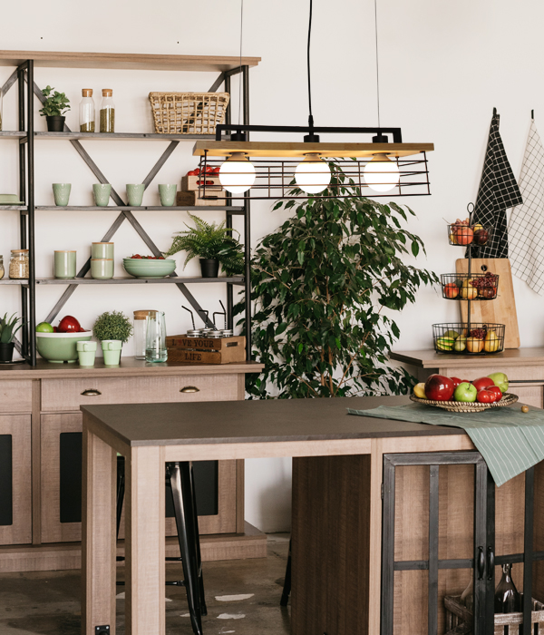 우드라인 3등 펜던트조명 인테리어 식탁등