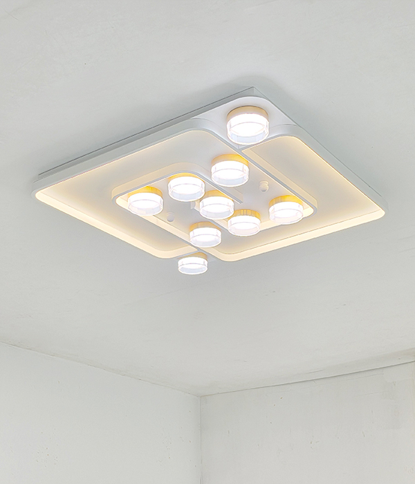 메이슨 LED80W 아파트방전등 국산방조명(사각)